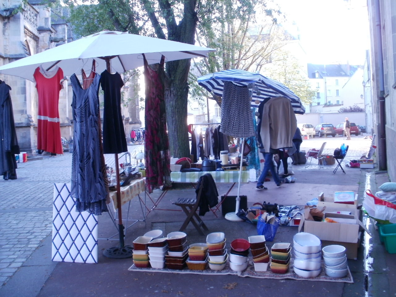 Notre présence au marché aux puces a été un succès !